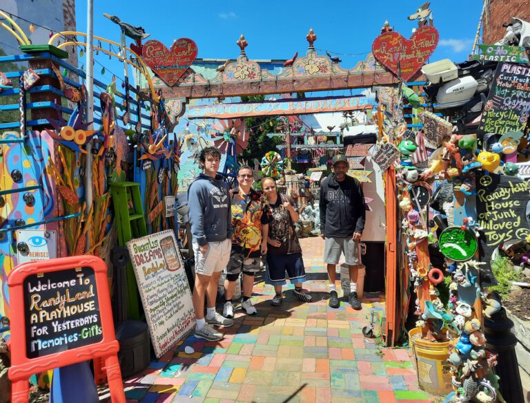 Visiting Randyland!🌈